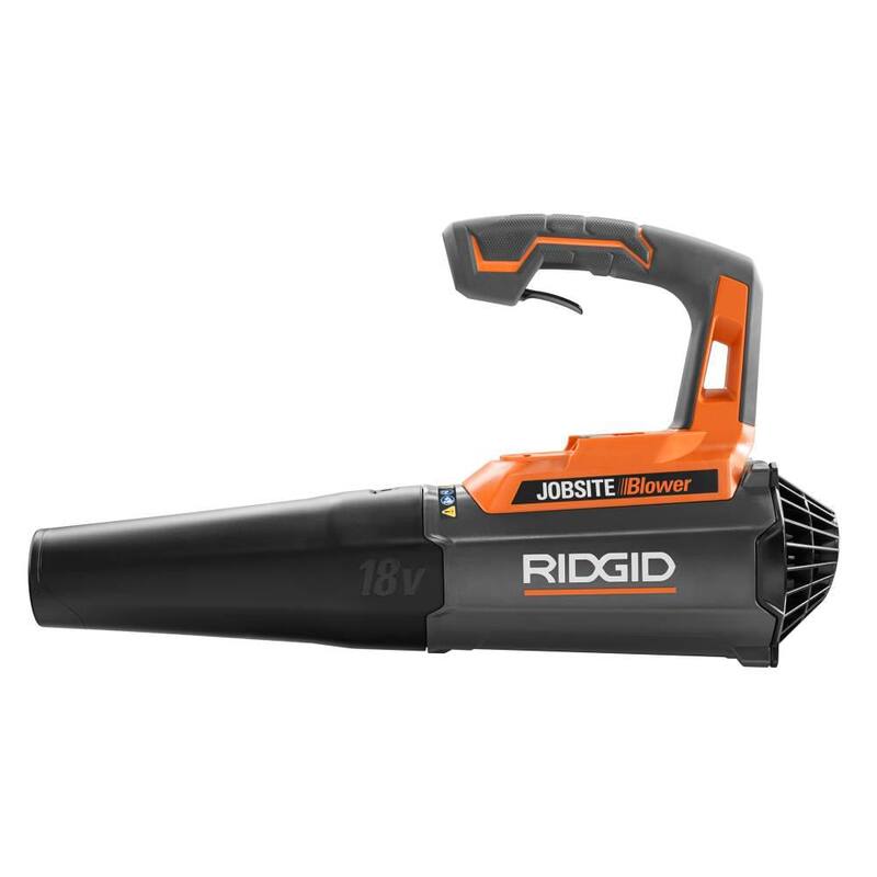 RIDGID 18V Cordless 105 MPH Jobsite Handheld Blower (Tool Only) - R8604301B