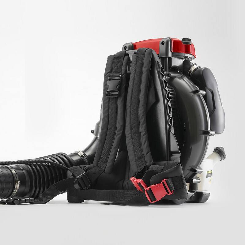 PRORUN 76cc 1020 CFM 240 MPH 2-Cycle Gas-Powered Backpack Leaf Blower - PBB2884