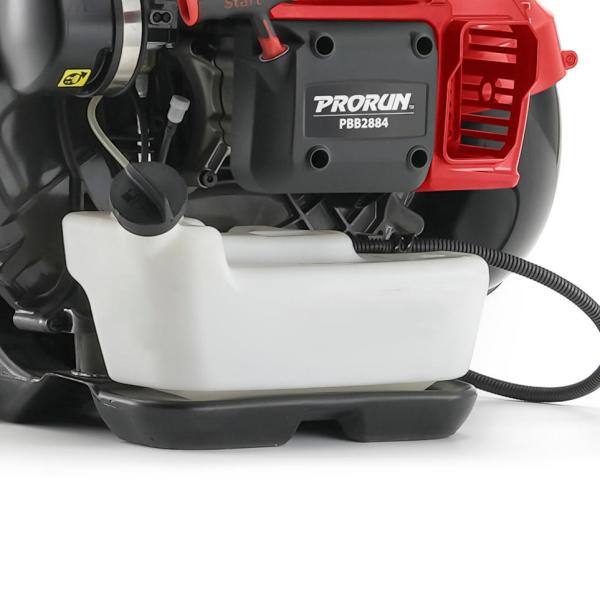 PRORUN 76cc 1020 CFM 240 MPH 2-Cycle Gas-Powered Backpack Leaf Blower - PBB2884