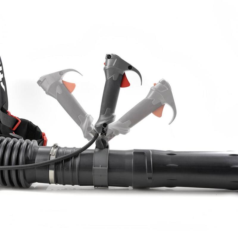 PRORUN 76cc 1020 CFM 240 MPH 2-Cycle Gas-Powered Backpack Leaf Blower - PBB2884