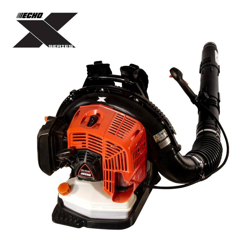 ECHO 240 MPH 835 CFM 79.9cc Gas 2-Stroke X Series Backpack Leaf Blower with Tube-Mounted Throttle - PB-7910T