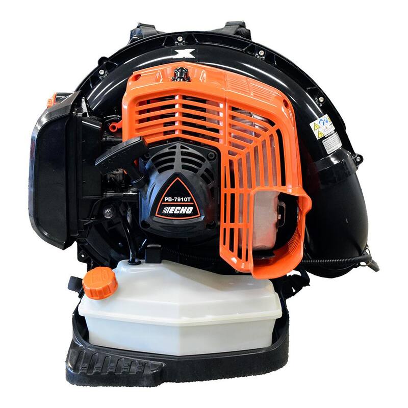 ECHO 240 MPH 835 CFM 79.9cc Gas 2-Stroke X Series Backpack Leaf Blower with Tube-Mounted Throttle - PB-7910T