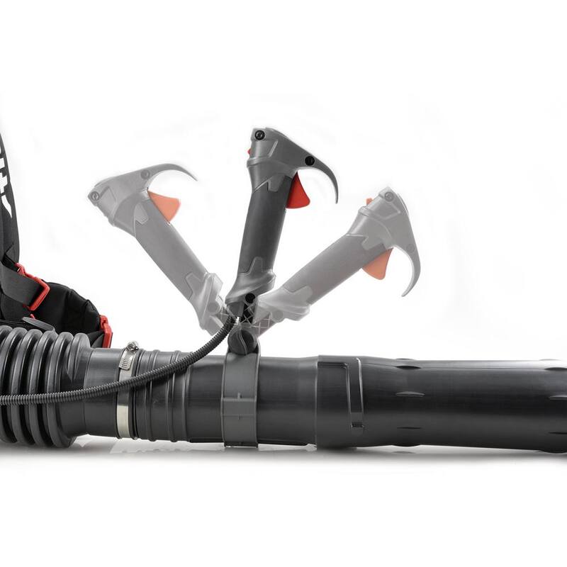 PRORUN 52cc 570 CFM 250 MPH 2-Cycle Gas-Powered Backpack Leaf Blower - PBB2417