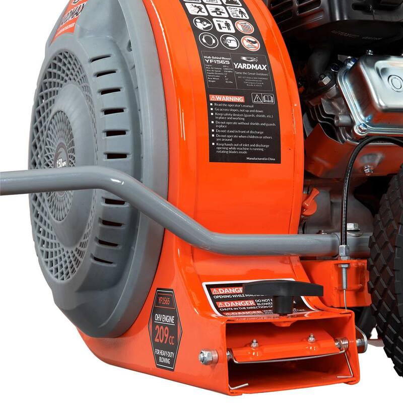 YARDMAX 150 MPH 1200 CFM 209cc Walk-Behind Leaf Blower - YF1565