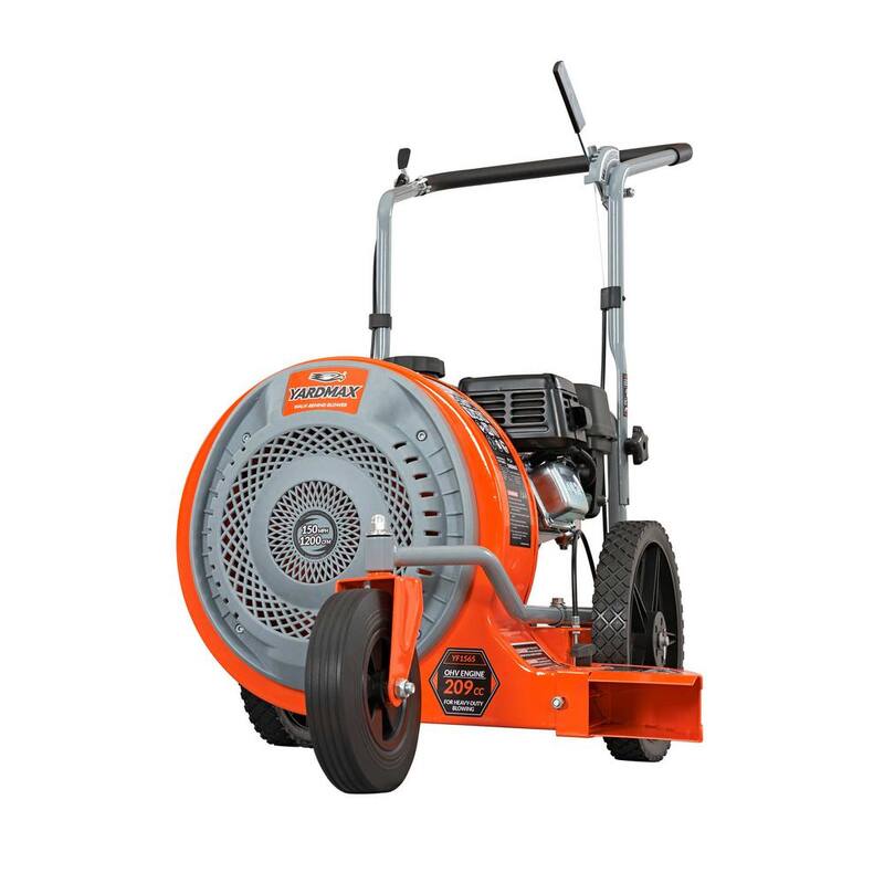 YARDMAX 150 MPH 1200 CFM 209cc Walk-Behind Leaf Blower - YF1565