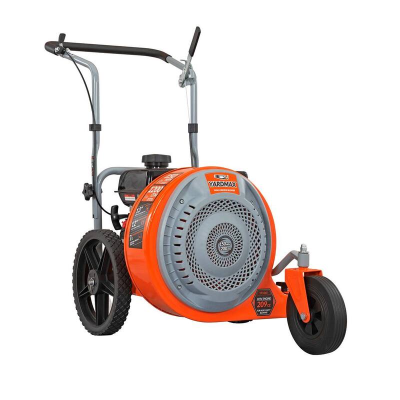 YARDMAX 150 MPH 1200 CFM 209cc Walk-Behind Leaf Blower - YF1565