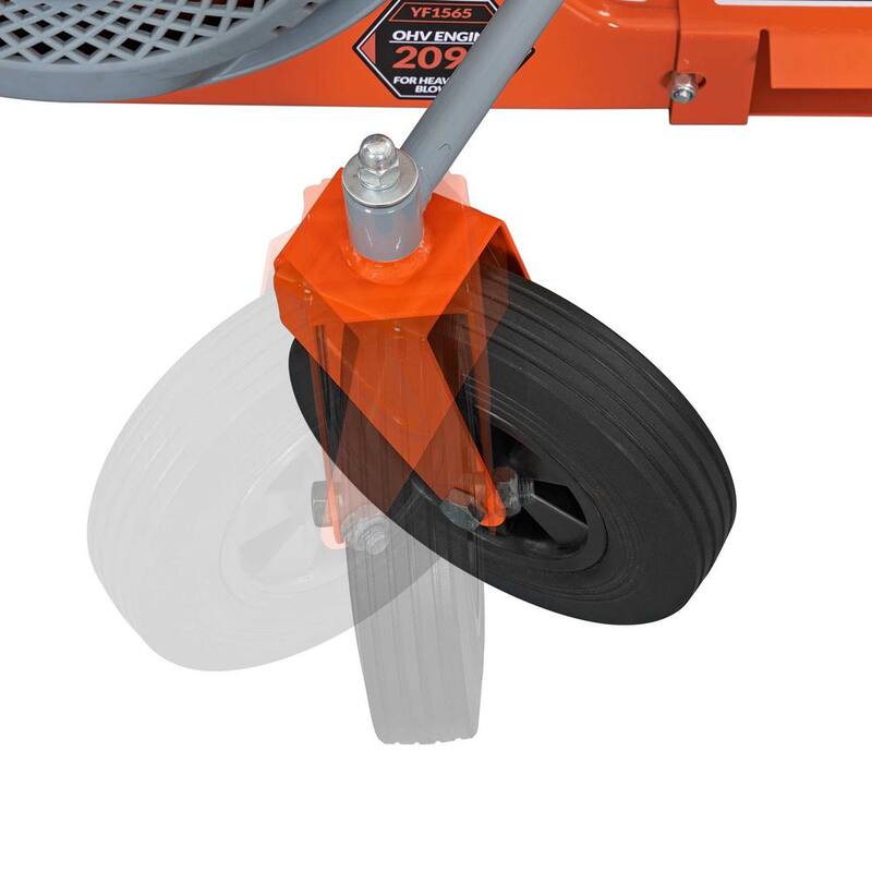 YARDMAX 150 MPH 1200 CFM 209cc Walk-Behind Leaf Blower - YF1565