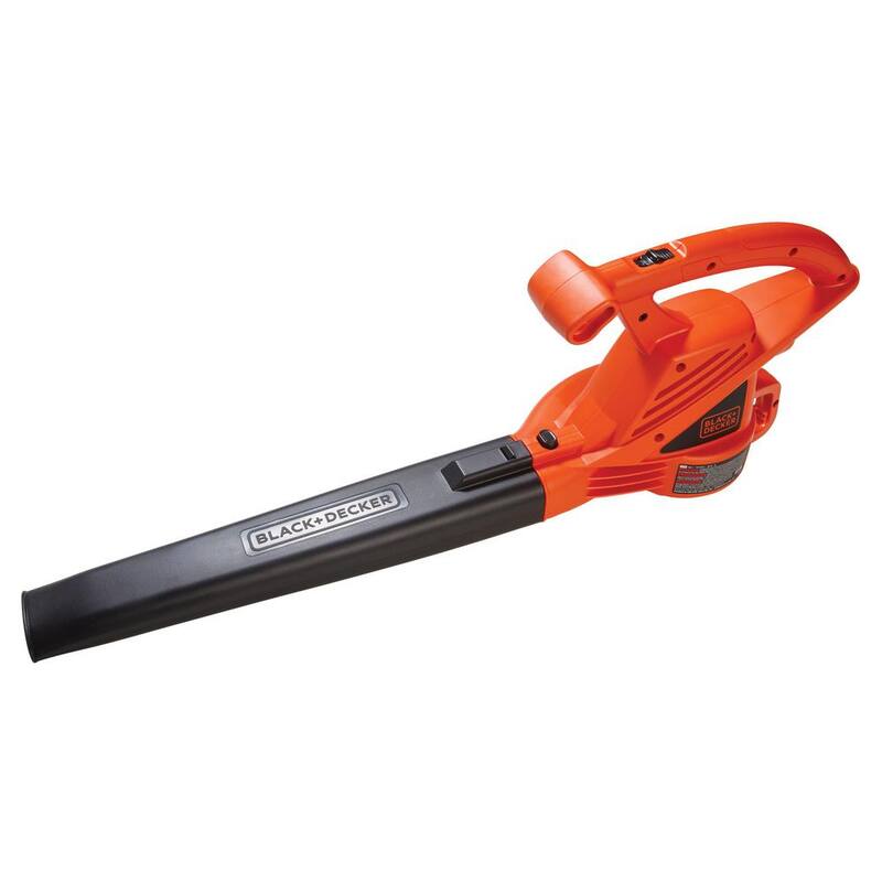 BLACK+DECKER 7 AMP 180 MPH 220 CFM Corded Electric Handheld Leaf Blower - LB700
