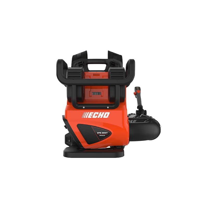 ECHO eFORCE 56V 195 MPH 795 CFM Cordless Battery Backpack Blower w/Tube Throttle & (2) 5.0Ah Batteries & Dual Port Charger - DPB-5800TD2-2