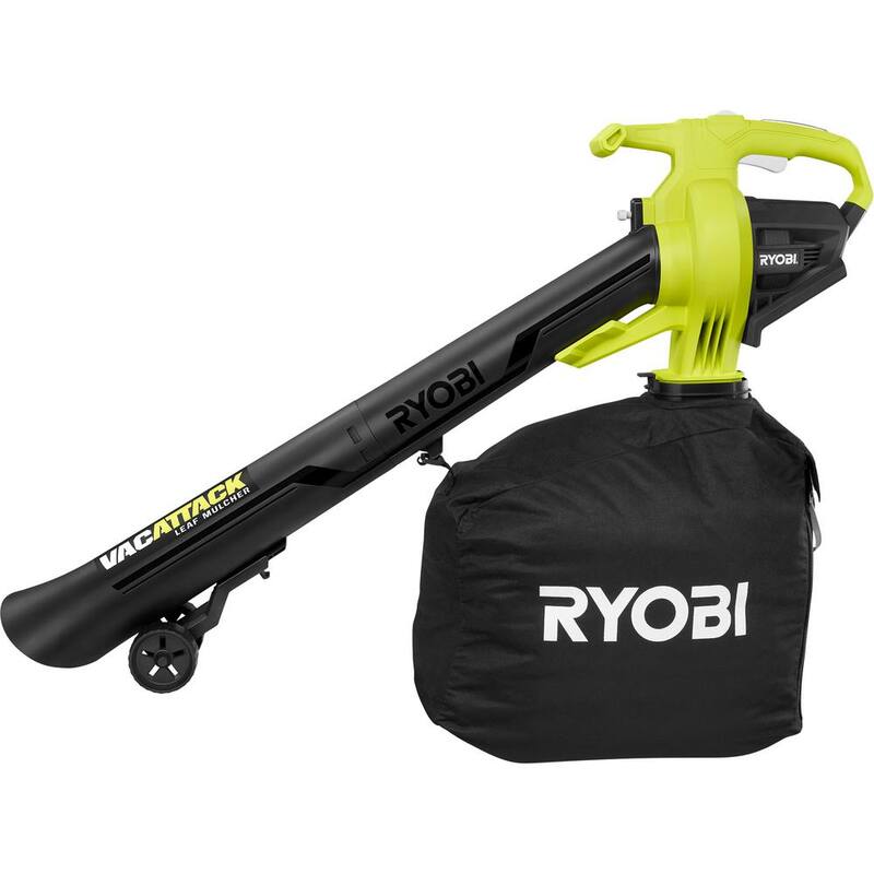 RYOBI 40V HP Brushless Whisper Series Cordless 730 CFM 190 MPH Blower and Vacuum/Mulcher with (2) 4.0 Ah Batteries and Charger - RY404100-RY40405BTL