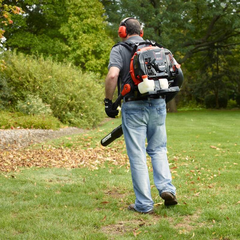 ECHO 234 MPH 756 CFM 63.3 cc Gas 2-Stroke X Series Backpack Leaf Blower with Hip Throttle - PB-770H