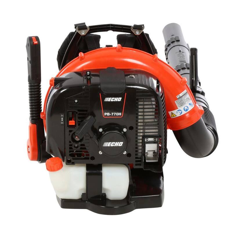 ECHO 234 MPH 756 CFM 63.3 cc Gas 2-Stroke X Series Backpack Leaf Blower with Hip Throttle - PB-770H