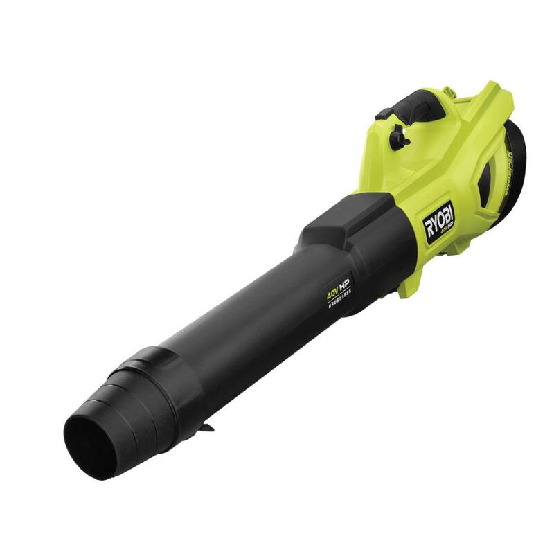 RYOBI 40V HP Brushless Whisper Series 160 MPH 650 CFM Cordless Battery Leaf Blower (Tool Only) - RY404014BTL