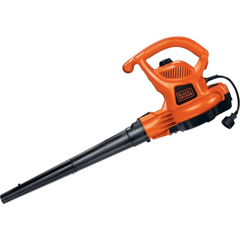 BLACK+DECKER 12 AMP 230 MPH 385 CFM Corded Electric 3-In-1 Handheld Leaf Blower, Vacuum & Mulcher with Tool Free Switchover - BV3600