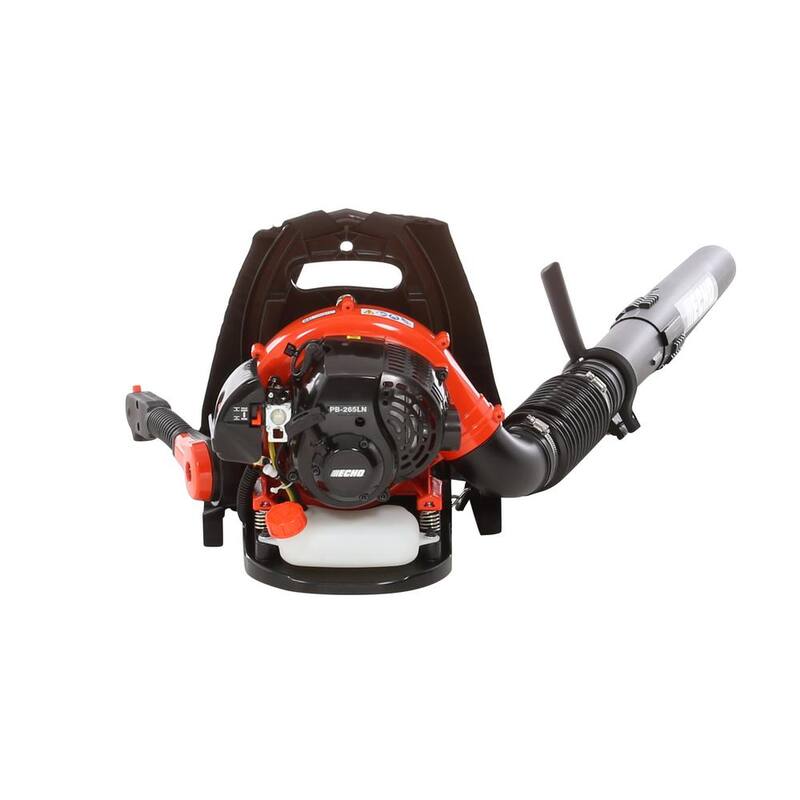 ECHO 158 MPH 375 CFM 25.4 cc Gas 2-Stroke Low Noise Backpack Leaf Blower with Hip Throttle - PB-265LN