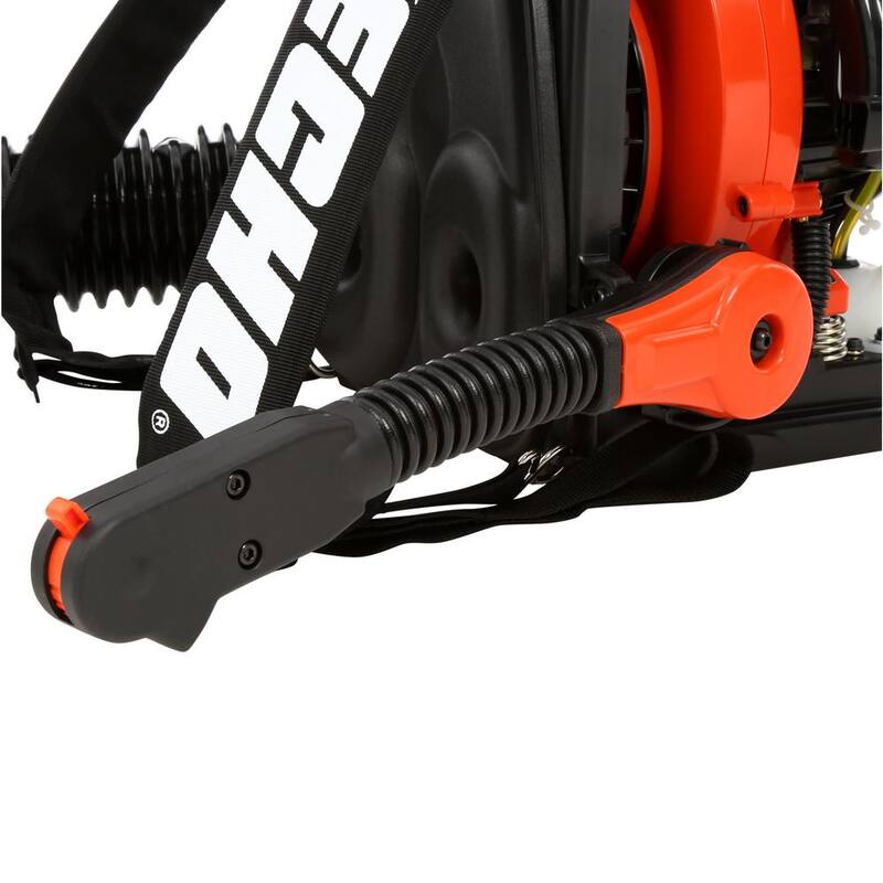 ECHO 158 MPH 375 CFM 25.4 cc Gas 2-Stroke Low Noise Backpack Leaf Blower with Hip Throttle - PB-265LN