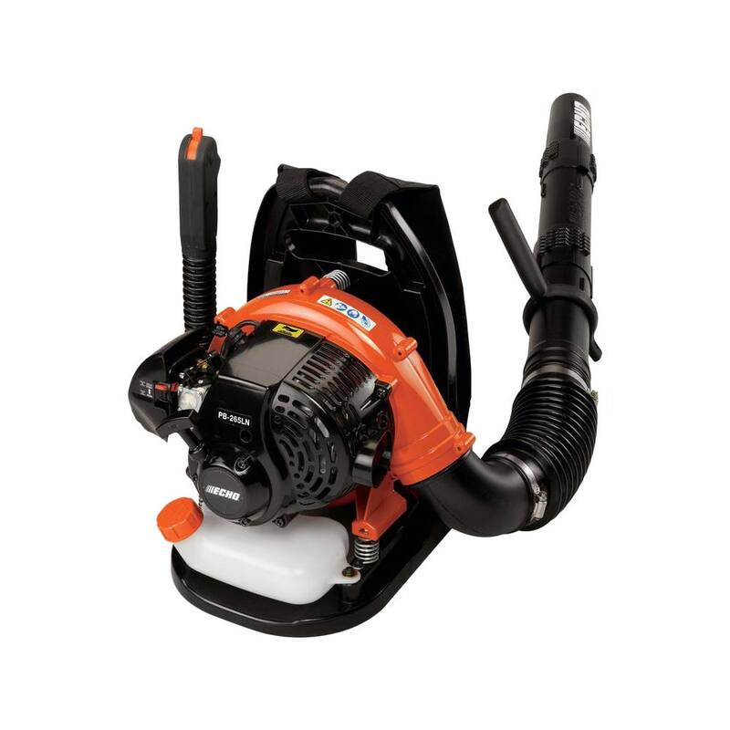 ECHO 158 MPH 375 CFM 25.4 cc Gas 2-Stroke Low Noise Backpack Leaf Blower with Hip Throttle - PB-265LN