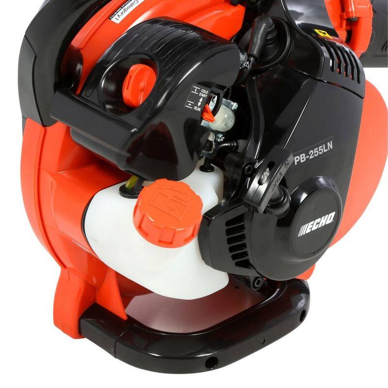 ECHO 191 MPH 354 CFM 25.4 cc Gas 2-Stroke Low Noise Handheld Leaf Blower - PB-255LN