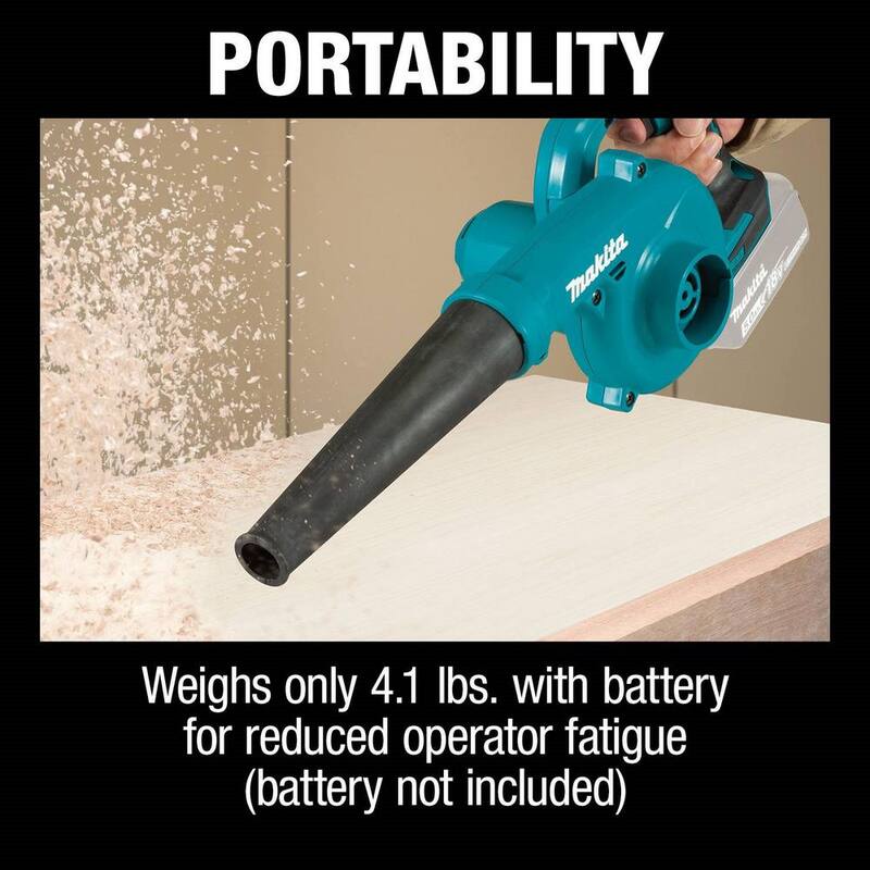 Makita 18V LXT Lithium-Ion Cordless Variable Speed Blower (Tool-Only) - XBU05Z