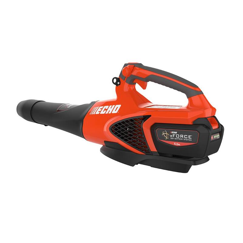ECHO eFORCE 56V 158 MPH 549 CFM Cordless Battery Powered Handheld Leaf Blower with 5.0Ah Battery and Rapid Charger - DPB-2500R2