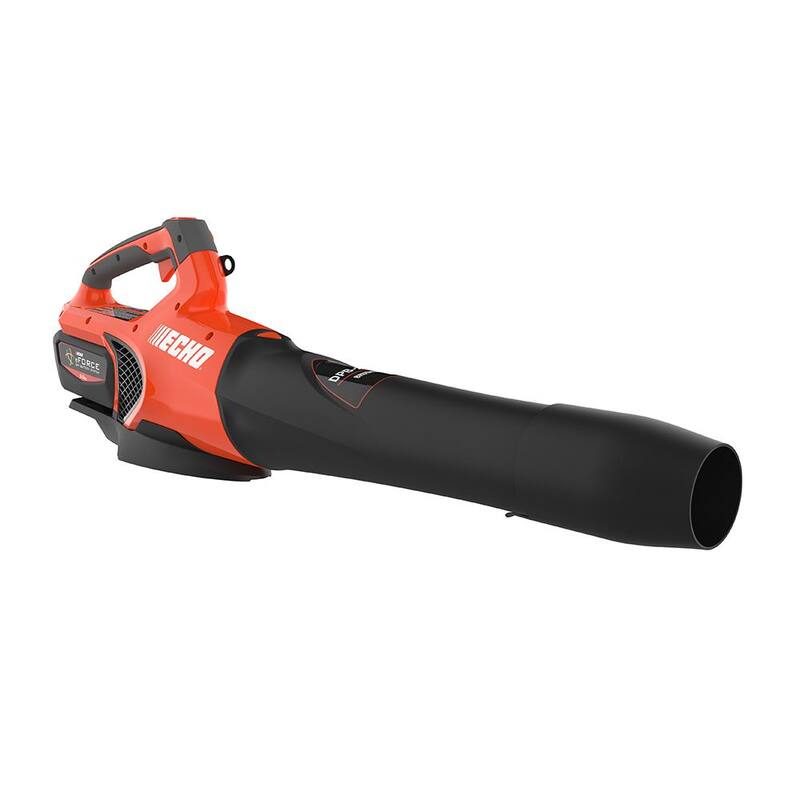 ECHO eFORCE 56V 158 MPH 549 CFM Cordless Battery Powered Handheld Leaf Blower with 5.0Ah Battery and Rapid Charger - DPB-2500R2