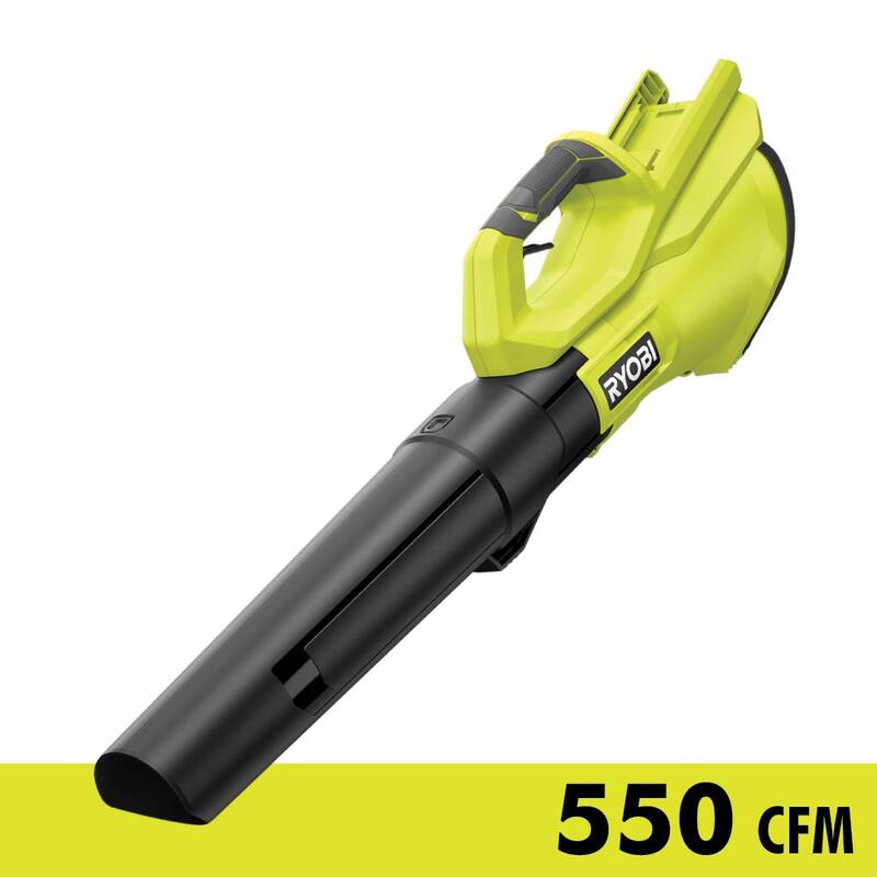 RYOBI 40V 120 MPH 550 CFM Cordless Battery Leaf Blower (Tool Only) - RY40LB01B