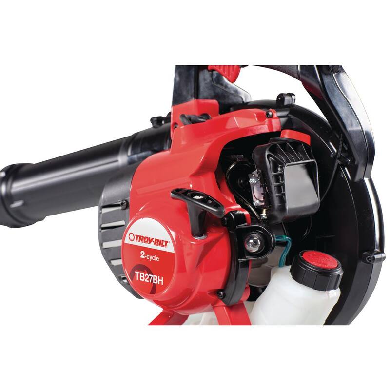 Troy-Bilt 205 MPH 450 CFM 27 cc 2-Cycle Full-Crank Engine Gas Leaf Blower - TB27BH
