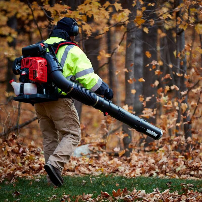 Shindaiwa 220 MPH 1110 CFM 79.9 cc Gas 2-Stroke Backpack Leaf Blower with Tube Throttle and Integrated Back Cooling Vent Fan - EB910RT