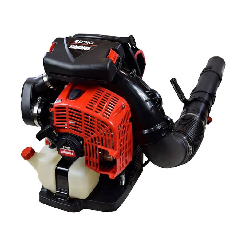 Shindaiwa 220 MPH 1110 CFM 79.9 cc Gas 2-Stroke Backpack Leaf Blower with Hip-Mounted Throttle and Integrated Cooling Vent Fan - EB910