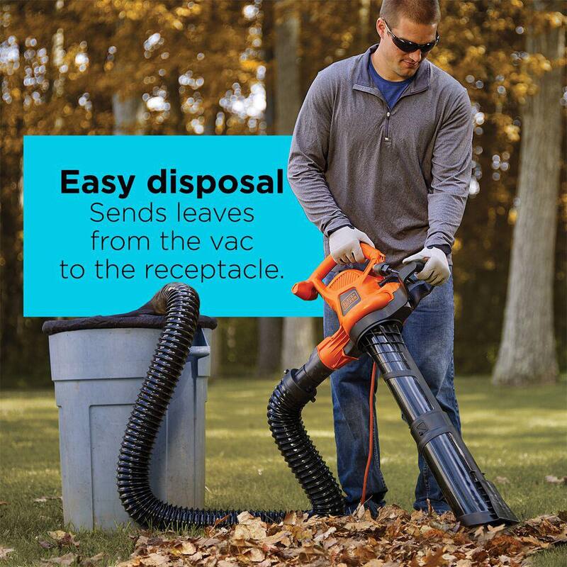 BLACK+DECKER Leaf Collection System Attachment for Corded BLACK+DECKER 2-in-1 Leaf Blower/Vacuums - BV-006L