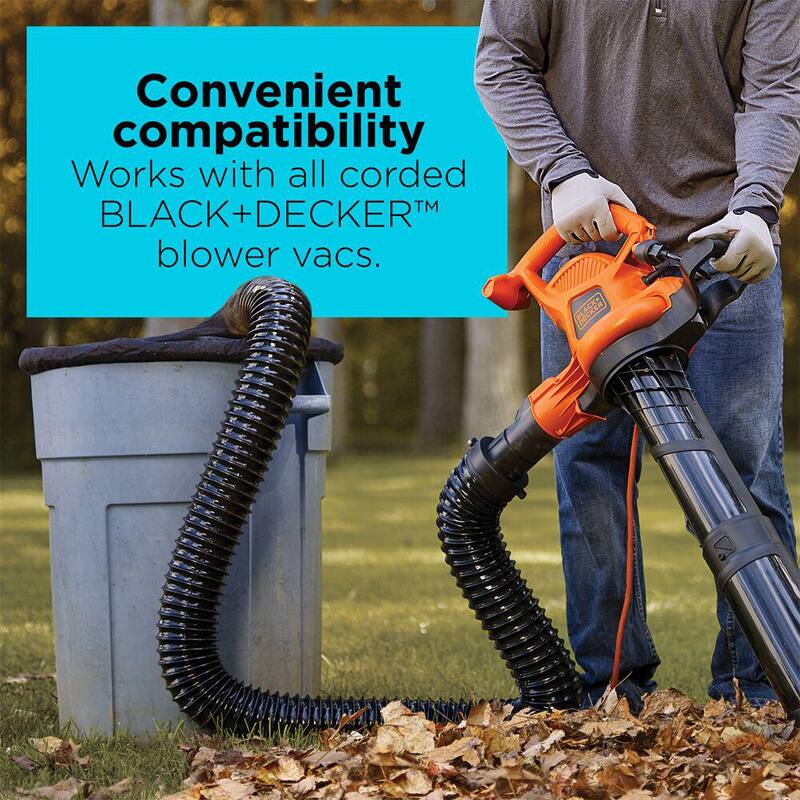 BLACK+DECKER Leaf Collection System Attachment for Corded BLACK+DECKER 2-in-1 Leaf Blower/Vacuums - BV-006L