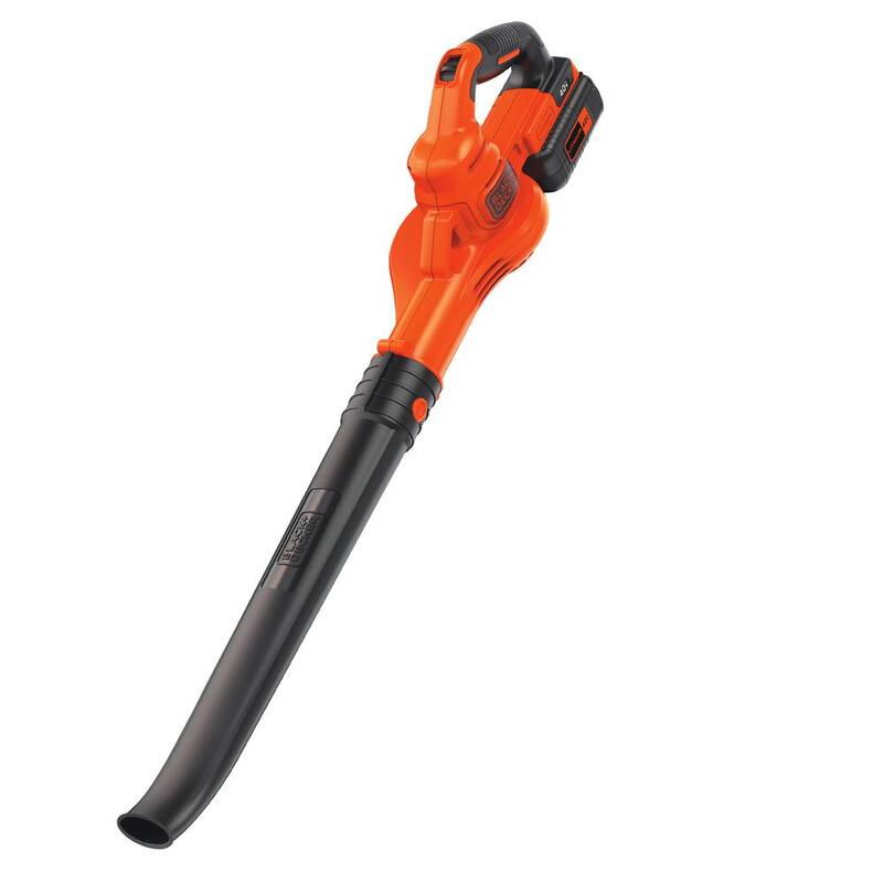BLACK+DECKER 40V MAX 125 MPH 90 CFM Cordless Battery Powered Handheld Leaf Blower Kit with (1) 1.5Ah Battery & Charger - LSW40C