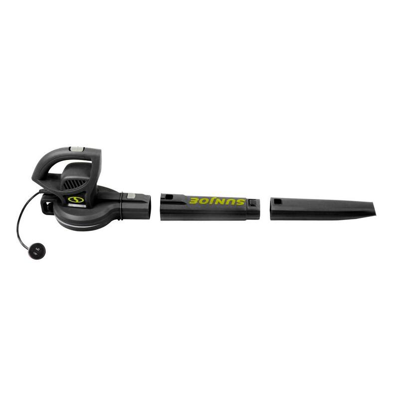 Sun Joe 155 MPH 200 CFM 6 Amp Electric Handheld Leaf Blower - SBJ597E