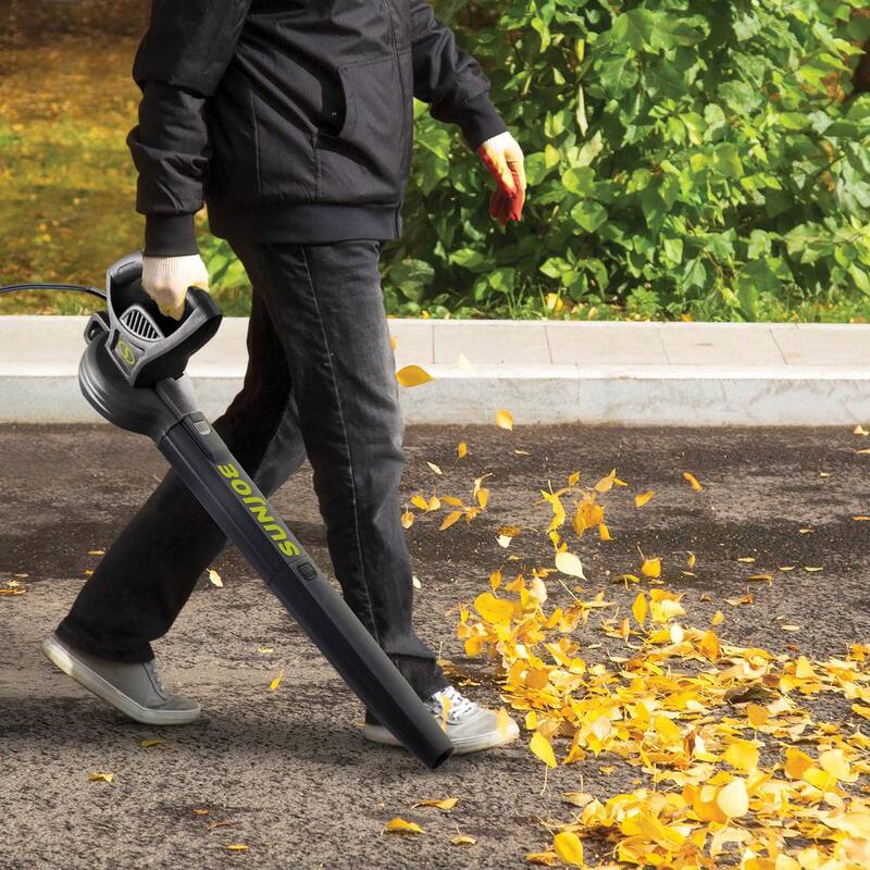 Sun Joe 155 MPH 200 CFM 6 Amp Electric Handheld Leaf Blower - SBJ597E