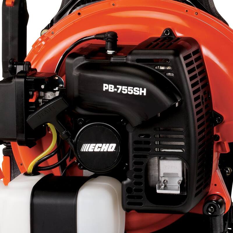 ECHO 233 MPH 651 CFM 63.3cc Gas 2-Stroke Backpack Leaf Blower - PB-755SH