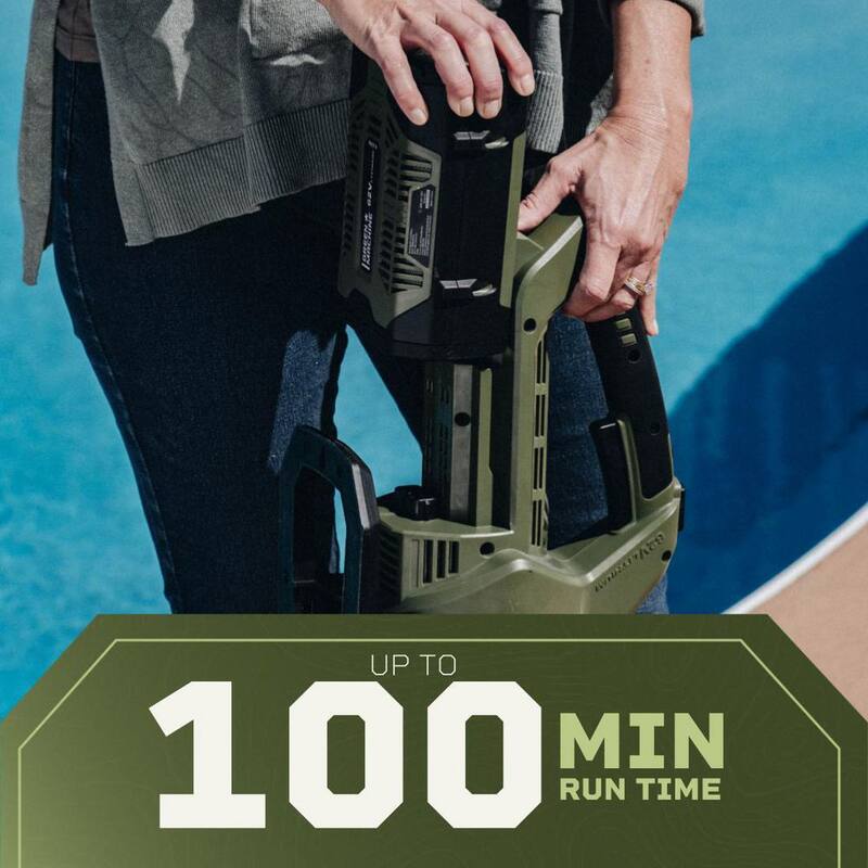 Green Machine 62-Volt 113 MPG 600 CFM Battery Lithium-Ion Brushless Cordless Handheld Leaf Blower - GMLB6202