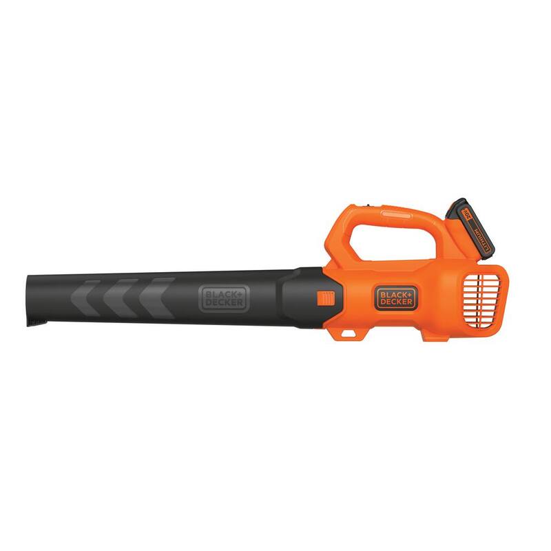 BLACK+DECKER 20V MAX 90 MPH 320 CFM Cordless Battery Powered Handheld Leaf Blower Kit with (1) 2Ah Battery & Charger - BCBL700D1