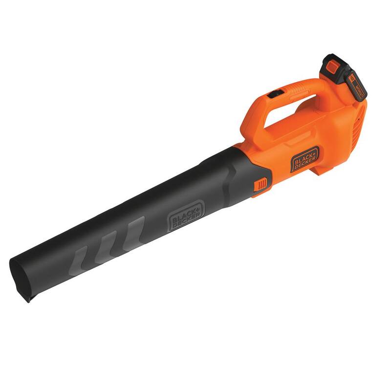 BLACK+DECKER 20V MAX 90 MPH 320 CFM Cordless Battery Powered Handheld Leaf Blower Kit with (1) 2Ah Battery & Charger - BCBL700D1