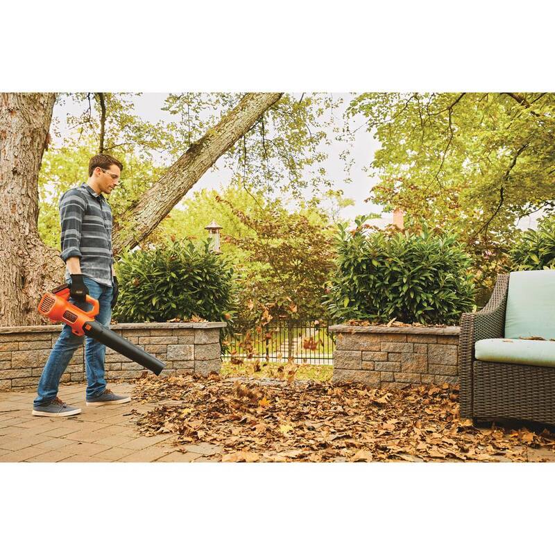 BLACK+DECKER 20V MAX 90 MPH 320 CFM Cordless Battery Powered Handheld Leaf Blower Kit with (1) 2Ah Battery & Charger - BCBL700D1