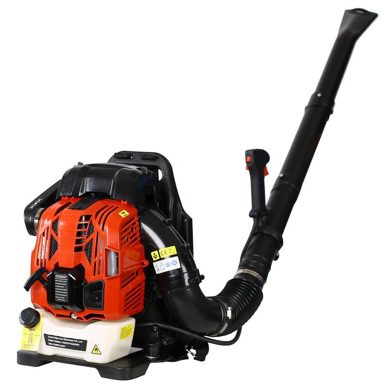 Kadehome 192 MPH 750 CFM 76cc 4 Stroke Gas Backpack Leaf Blower with Extension Tube - GH-067