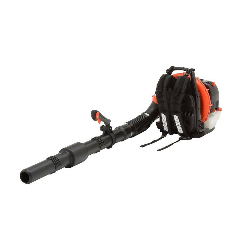 ECHO 214 MPH 535 CFM 63.3 cc Gas 2-Stroke Low Noise Backpack Leaf Blower with Tube Throttle - PB-760LNT