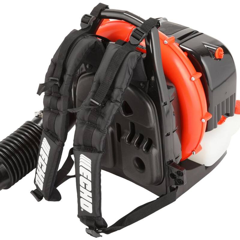 ECHO 214 MPH 535 CFM 63.3 cc Gas 2-Stroke Low Noise Backpack Leaf Blower with Tube Throttle - PB-760LNT