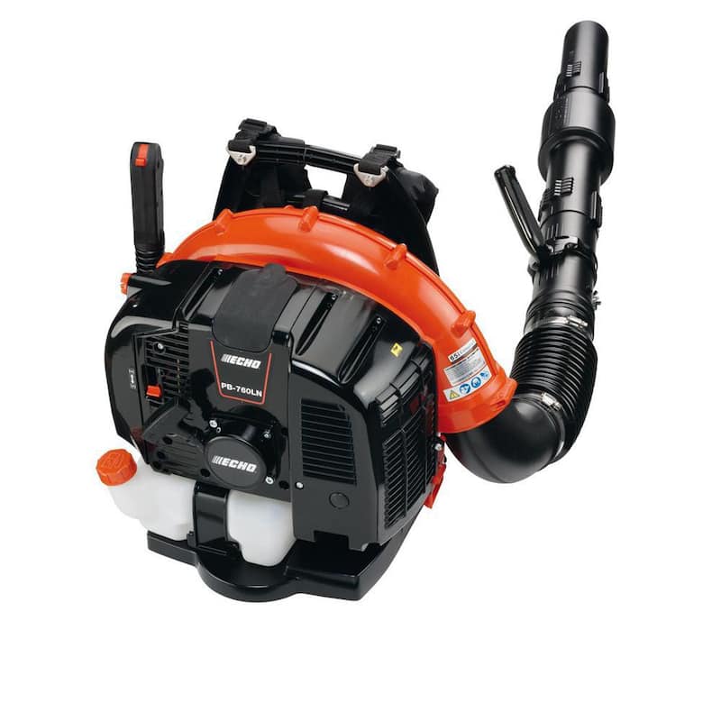 ECHO 214 MPH 535 CFM 63.3 cc Gas 2-Stroke Low Noise Backpack Leaf Blower with Hip Throttle - PB-760LNH