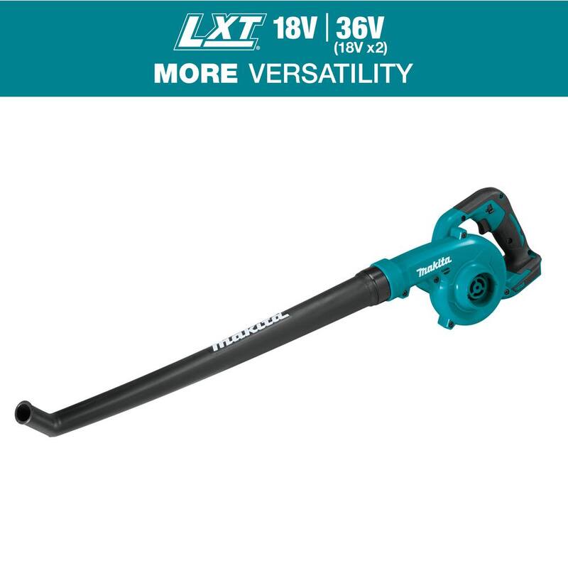 Makita 152 MPH 113 CFM LXT 18V Lithium-Ion Cordless Floor Leaf Blower (Tool-only) - XBU06Z