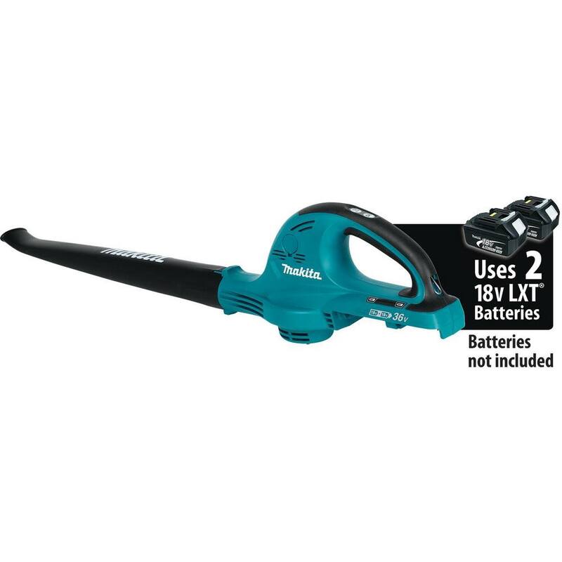 Makita 208 MPH 155 CFM LXT 18V X2 (36V) Lithium-Ion Electric Cordless Leaf Blower (Tool-Only) - XBU01Z