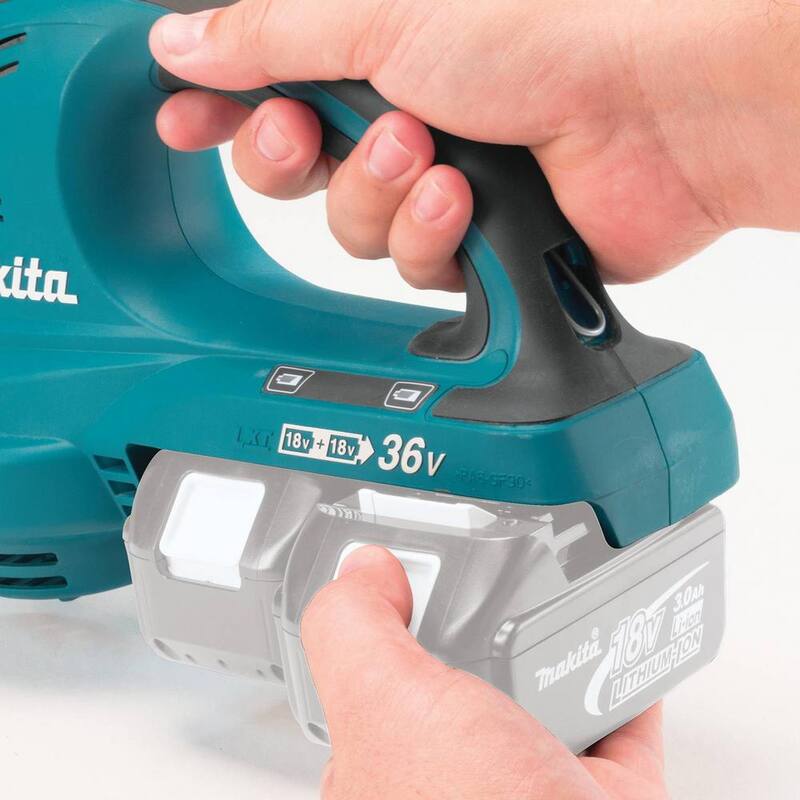 Makita 208 MPH 155 CFM LXT 18V X2 (36V) Lithium-Ion Electric Cordless Leaf Blower (Tool-Only) - XBU01Z