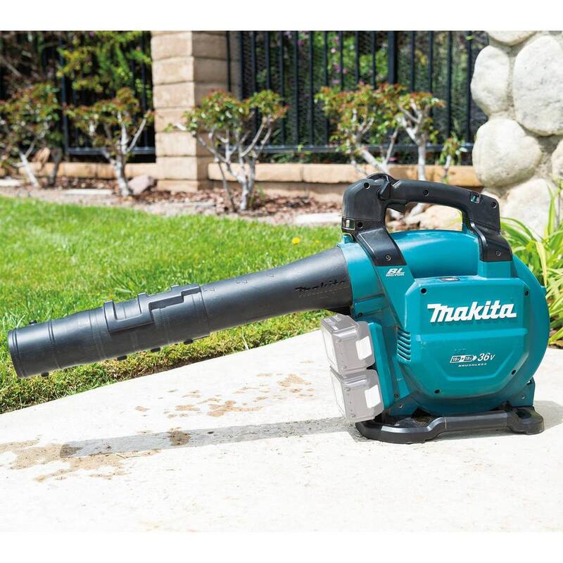 Makita 120 MPH 473 CFM LXT 18V X2 (36V) Lithium-Ion Brushless Cordless Leaf Blower with Vacuum Attachment Kit (Tool-Only) - XBU04ZV