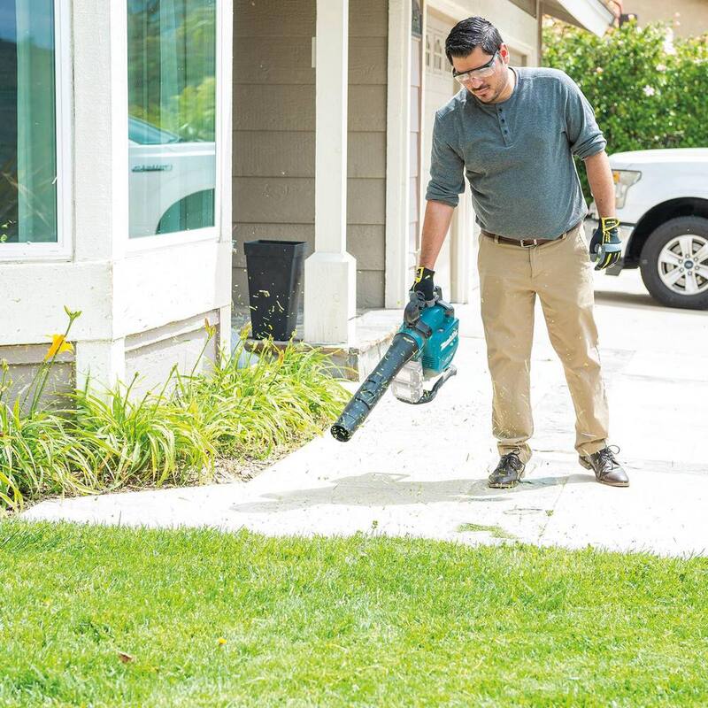 Makita 120 MPH 473 CFM LXT 18V X2 (36V) Lithium-Ion Brushless Cordless Leaf Blower with Vacuum Attachment Kit (Tool-Only) - XBU04ZV