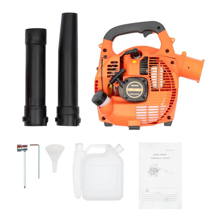 YIYIBYUS 160 MPH 400 CFM 25.4 CC Gas Powered 2-Stroke Cycle Handheld Leaf Blower - BI-MLLCR-1791-1