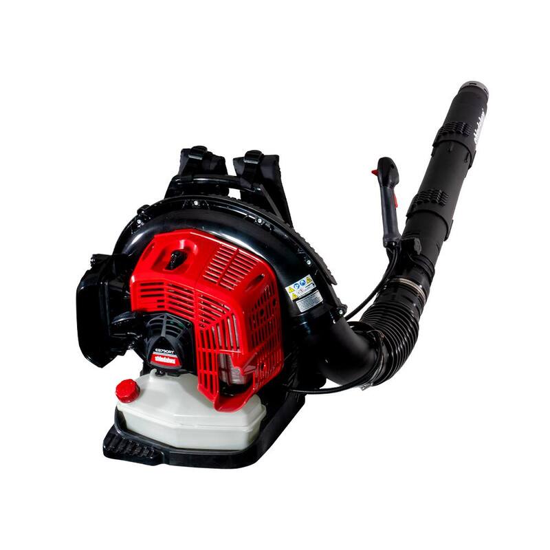 Shindaiwa 240 MPH 835 CFM 79.9 cc Gas 2-Stroke Backpack Leaf Blower with Tube Throttle and Integrated Back Cooling Vent Fan - EB790RT